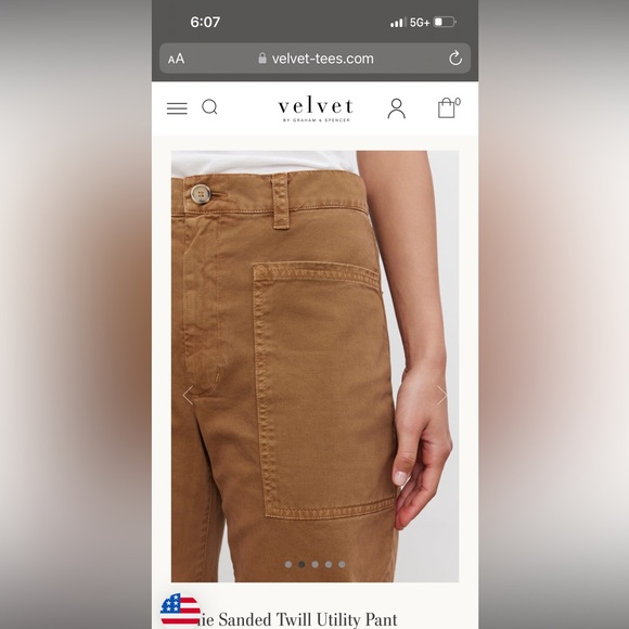 VELVET BY GRAHAM & SPENCER BRYLIE PANTS - Picture 3 of 7